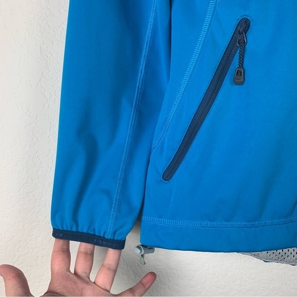 Mammut Womens blue Lemah full zip hooded jacket XS - Picture 3 of 10